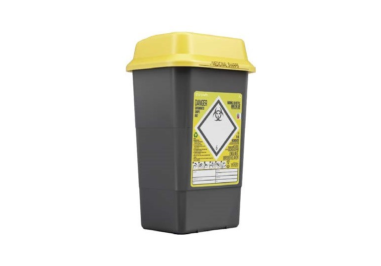 Sharpsafe naaldcontainer 7 L - met Dual Protect Pro - 1 st
