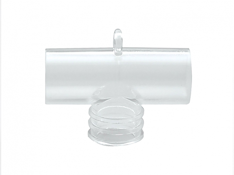 Trach Tadapter 22mm O.D. on both ends with a 15mm I.D. Base - 1 x 50 st