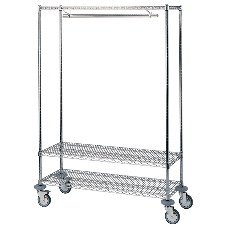 Mosys kledingrek met rail 900 mm - 910 x 455 x 1750 mm - 1 st
