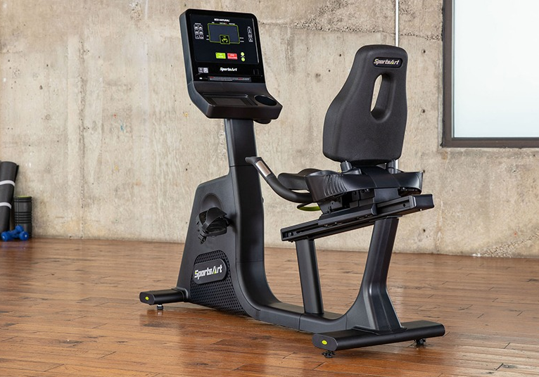 SportsArt Elite Line Eco-Natural ™ C574R recumbent cycle - zelf aangedreven - LCD display