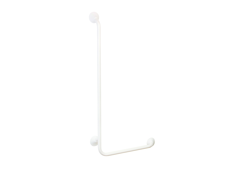 Linido gebogen wandbeugel 90° - 56 x 113 cm - wit: rechts - 1 st