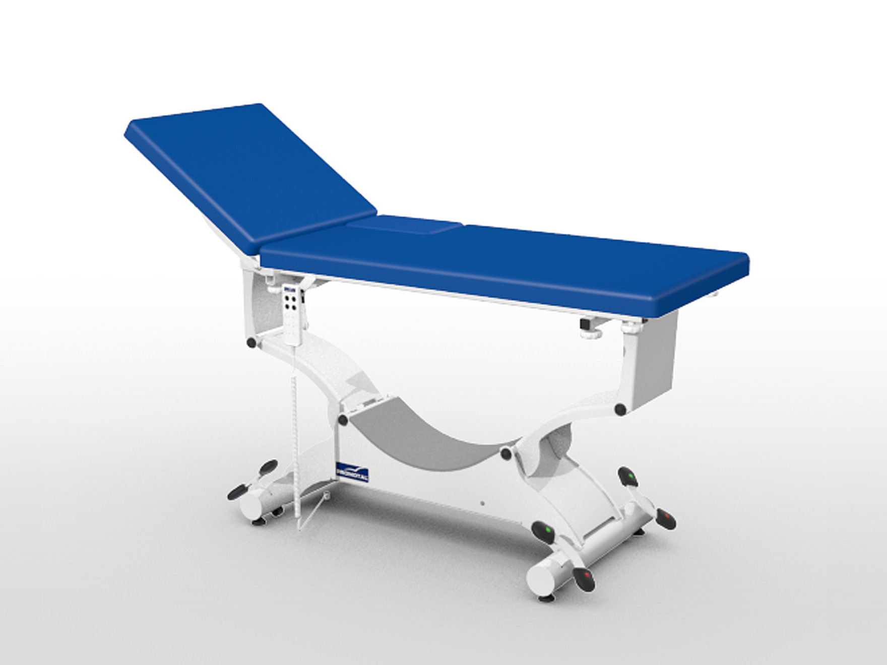 Onderzoekstafel Quest Cardio - wielhefsysteem - elektrisch hoogteverstelbaar - trendelenburg - 1 st
