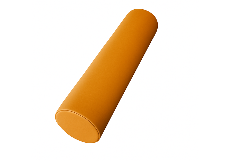 Knierol - 15 x 60 cm - silvertex bekleding - oranje