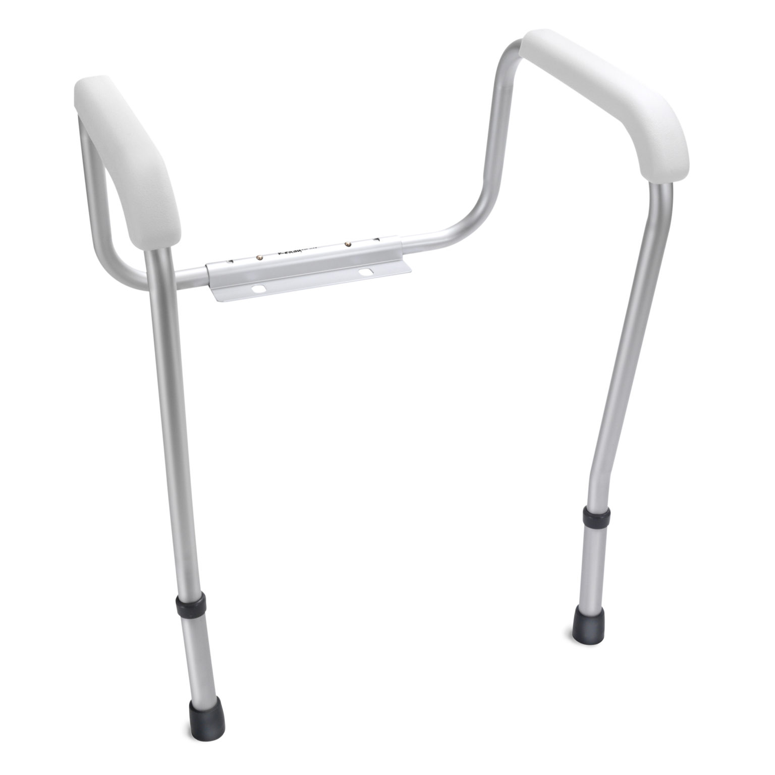 Cadre de toilette avec pied support couvercle - 1 pc