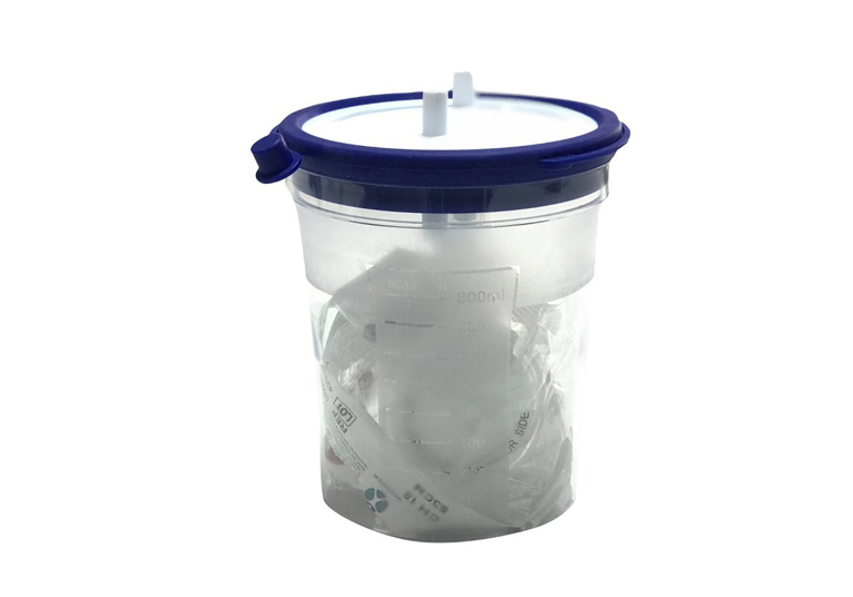 Single patient - bokaal voor Aspirator Aspira 1 - 800 ml - 1 st