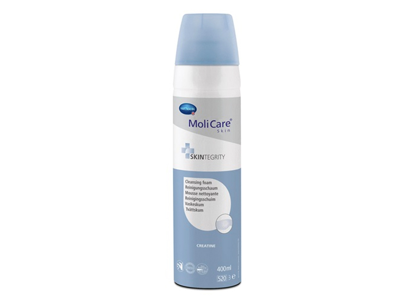 MoliCare® Skin clean reinigingsschuim - 400 ml - 1 x 12 st