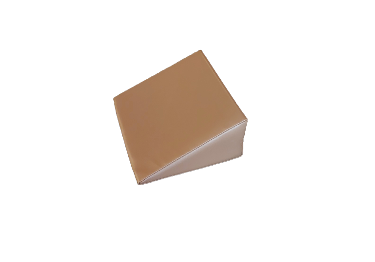 Wigkussen - 20 x 25 x 10 cm - standaard bekleding - geel