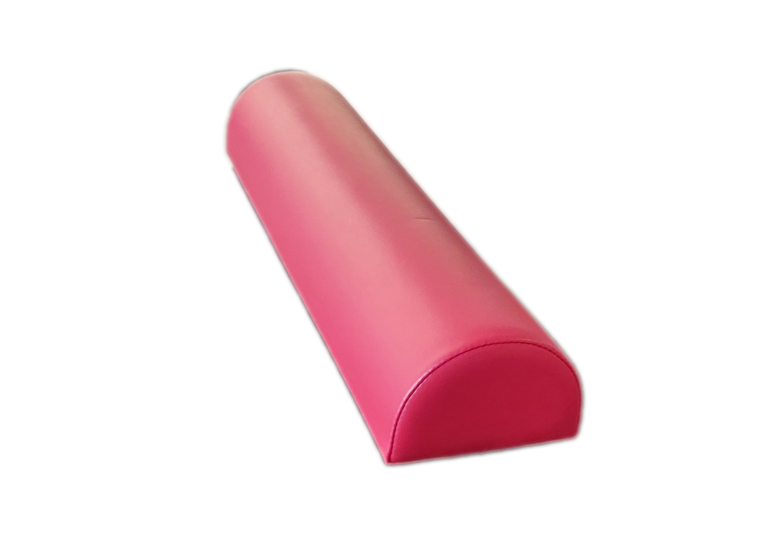 Halfrol - 60 x 15 x 10 cm - standaard bekleding - mintgroen