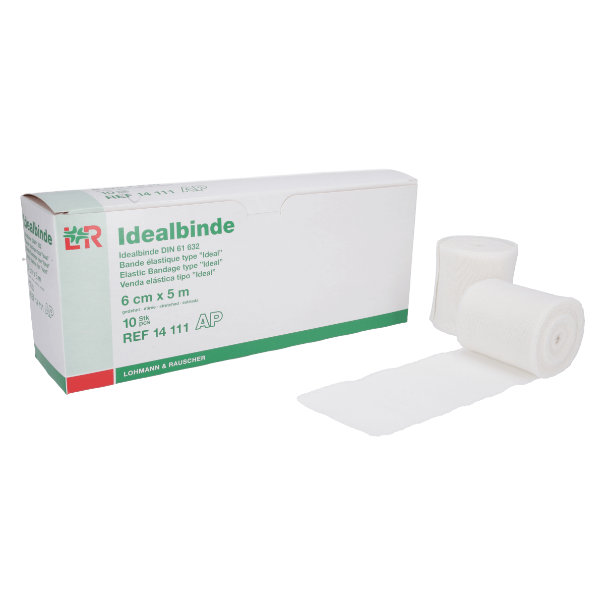 Idealbinde® - bande à extensibilité courte - 6 cm x 5 m - cello - 1 pc