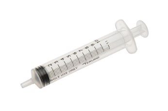 Terumo spuiten - 3-delig - luer slip - excentrisch - 10 ml - 1 x 100 st