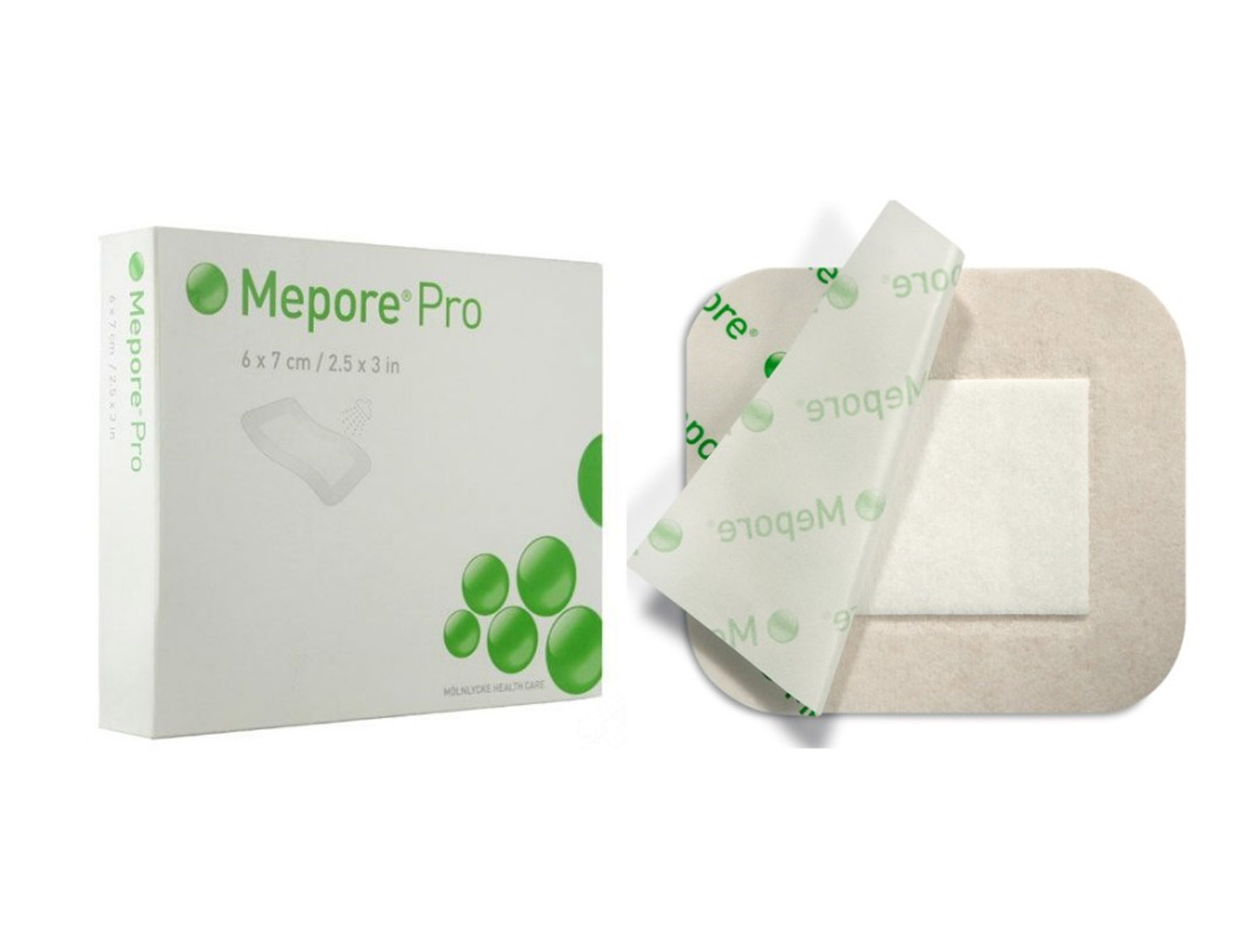 Mepore® pro - steriel - 6 x 7 cm - 60 st