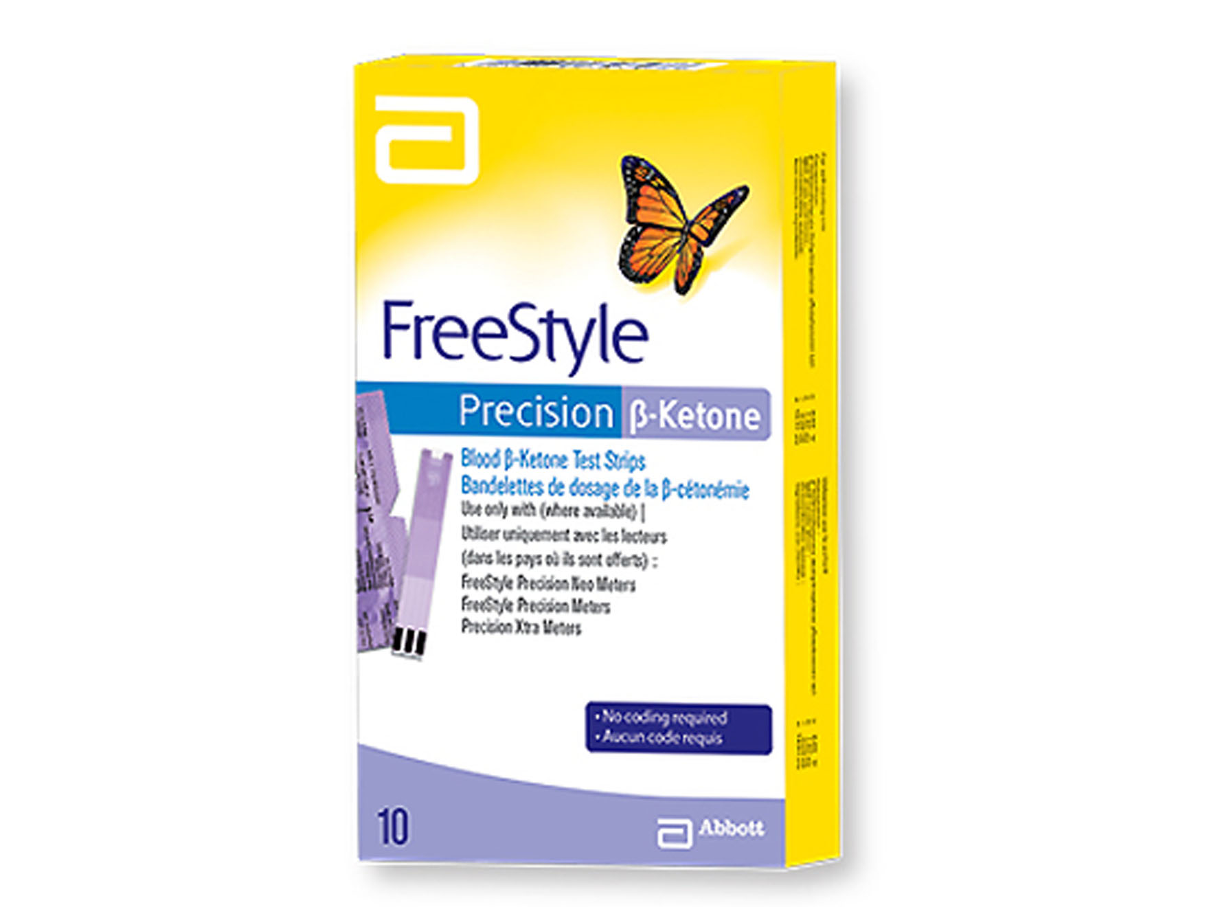 FreeStyle precision B-ketone strips - 10 st