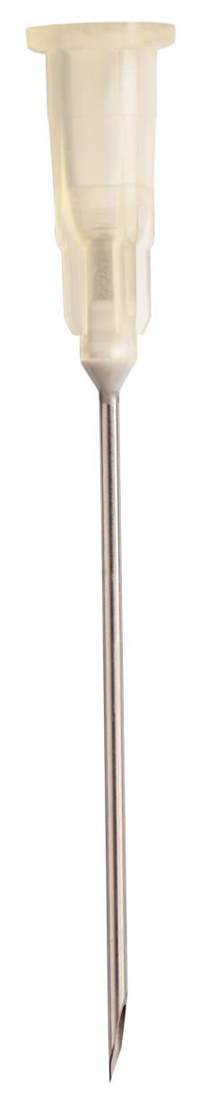 Agani™ naalden - 19G x 1 1/2" - korte punt - cream - 100 st