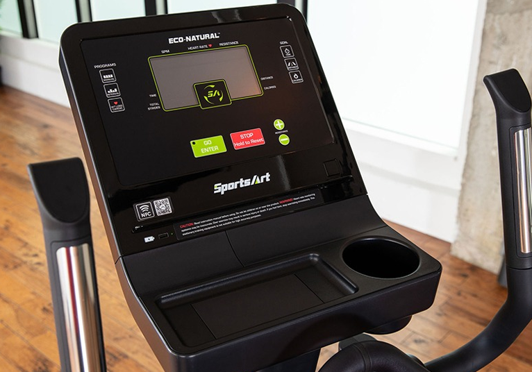 SportsArt Prime Line Eco-Natural E873 elliptical - LED display
