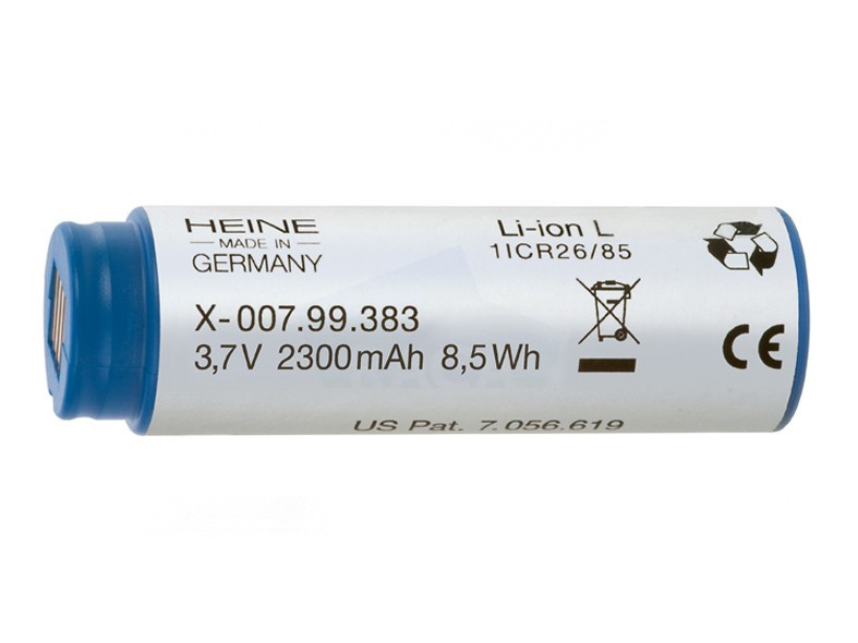 Heine batterie li-ion recheargeable x-02.99.383 - 3,5v - 1 pc