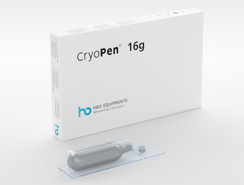 Cartouches N2O - 16 g - pour CryoPen O, X, X+ et XP - 6 pc