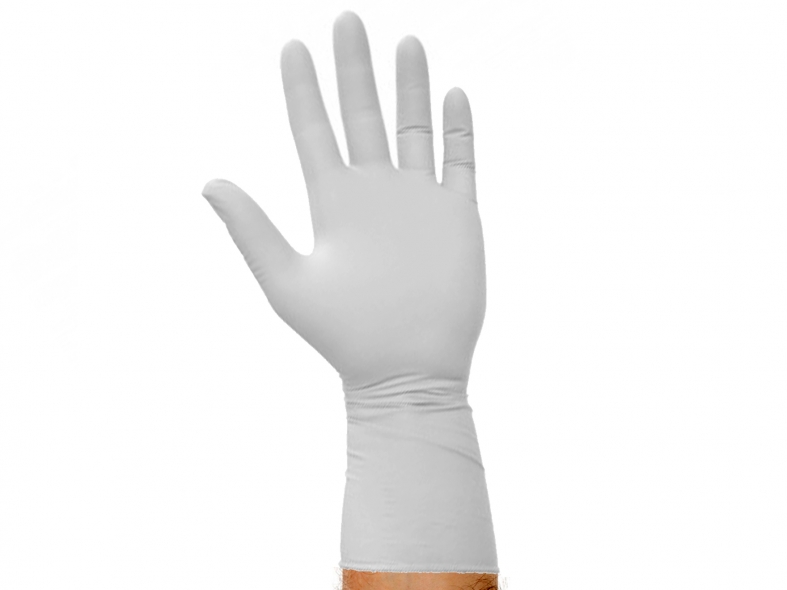 Gants d'examen - Nitrile - Xtra - Non-poudrés - gris