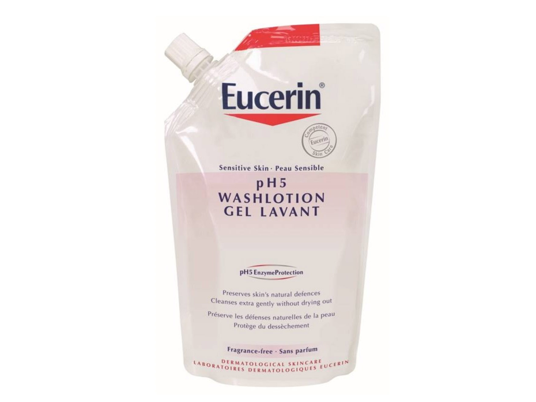 Eucerin pH5 zeepvrije waslotion navulling - 400 ml - 1 st