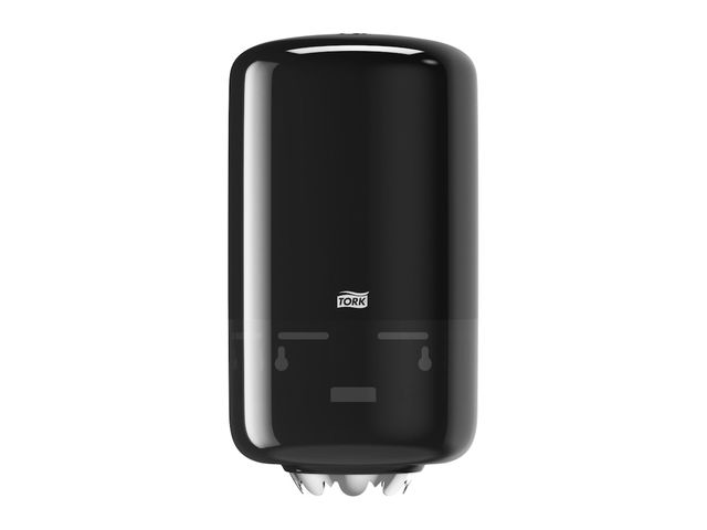 Tork mini dispenser - plastiek - zwart - 32 x 18 x 17 cm - 1 st