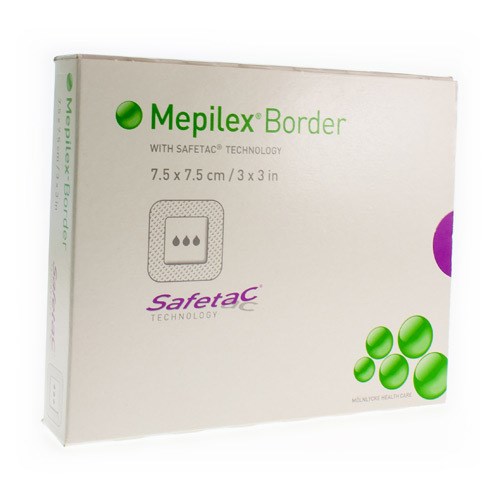 Mepilex® Border - 7,5 x 7,5 cm - 1 x 5 st