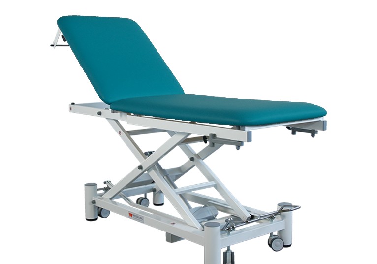 Onderzoekstafel Praxis 2 Elite - hydraulisch in hoogte verstelbaar - Teal - 1 st