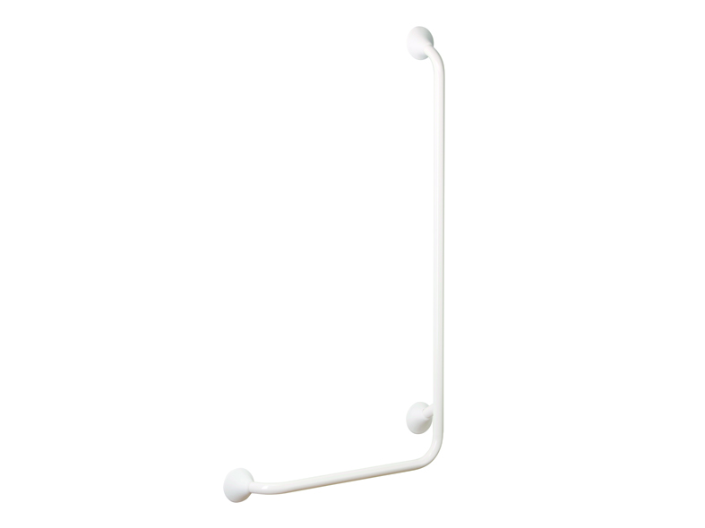 Linido gebogen wandbeugel 90° - 56 x 113 cm - wit: links - 1 st