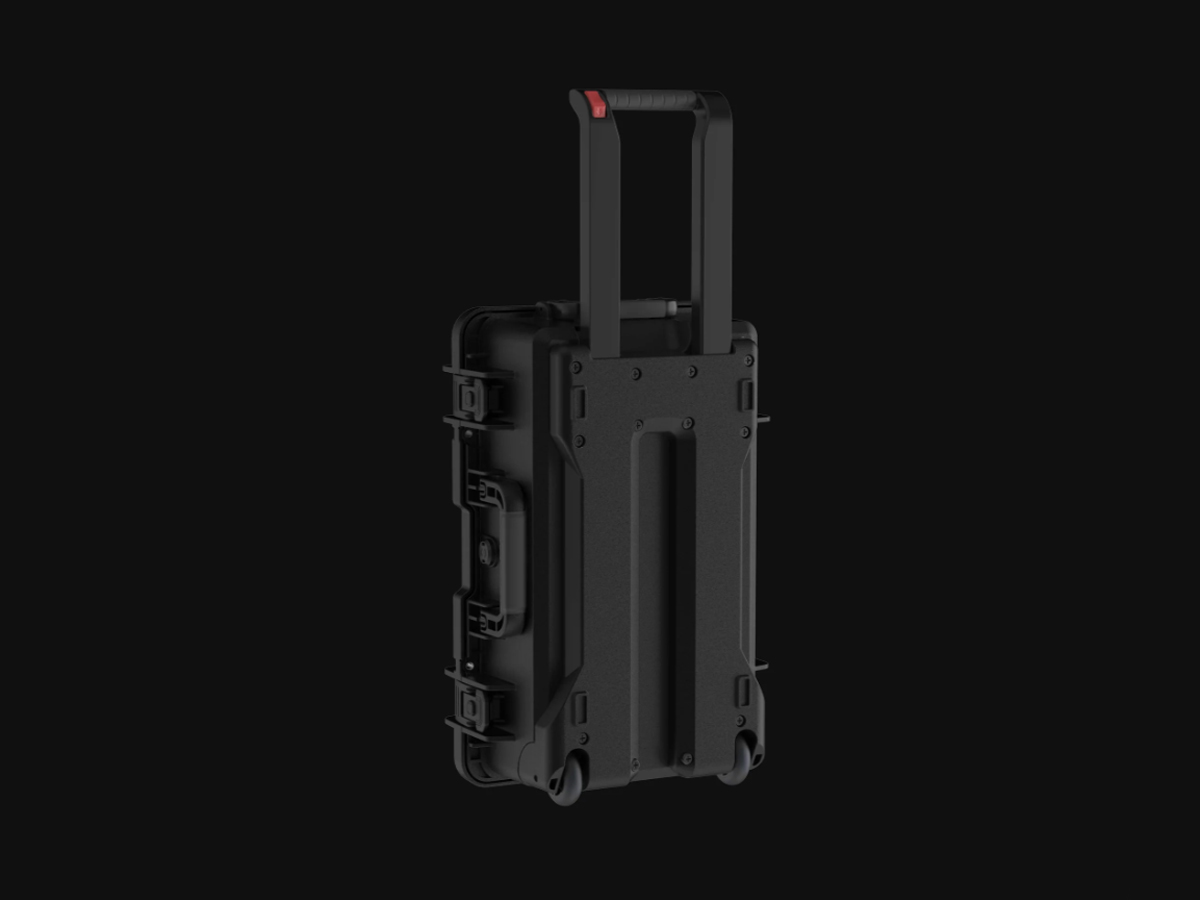 VOLTRA I - Travel Suitcase - Rack Mount Layout
