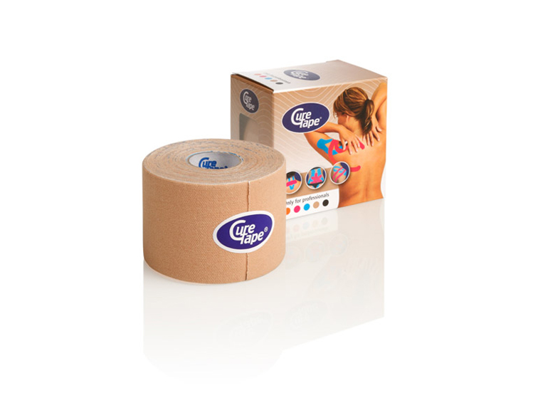 CureTape® 5 cm x 5 m - beige - 1 x 6 st