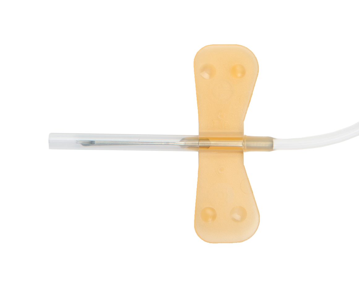 Surflo™ - vleugelnaalden met leiding 30 cm - 25G x 19 mm - oranje - 1 x 50 st