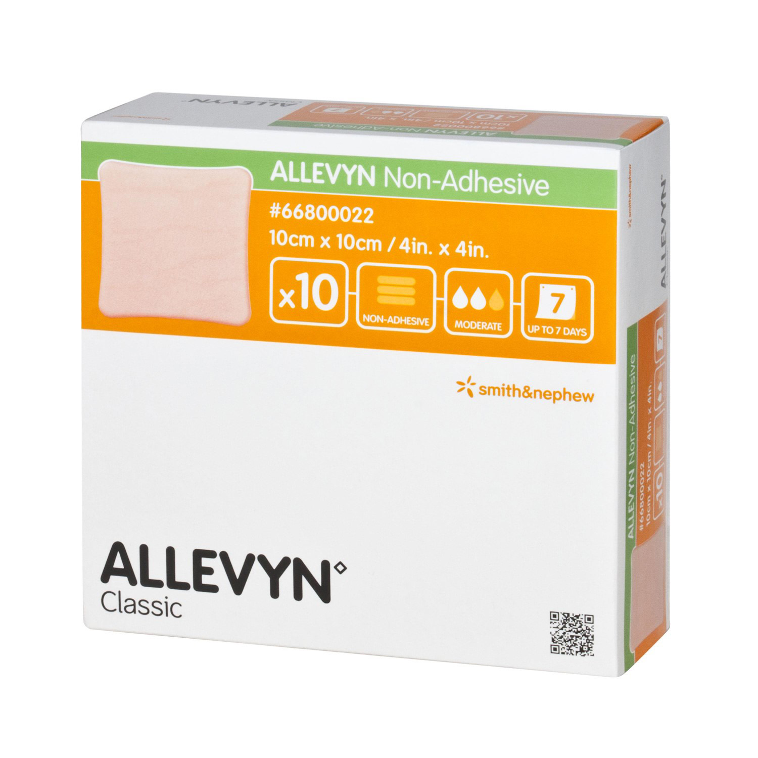 Allevyn - absorberend hydrocellulair verband - 10 x 10 cm - 10 st