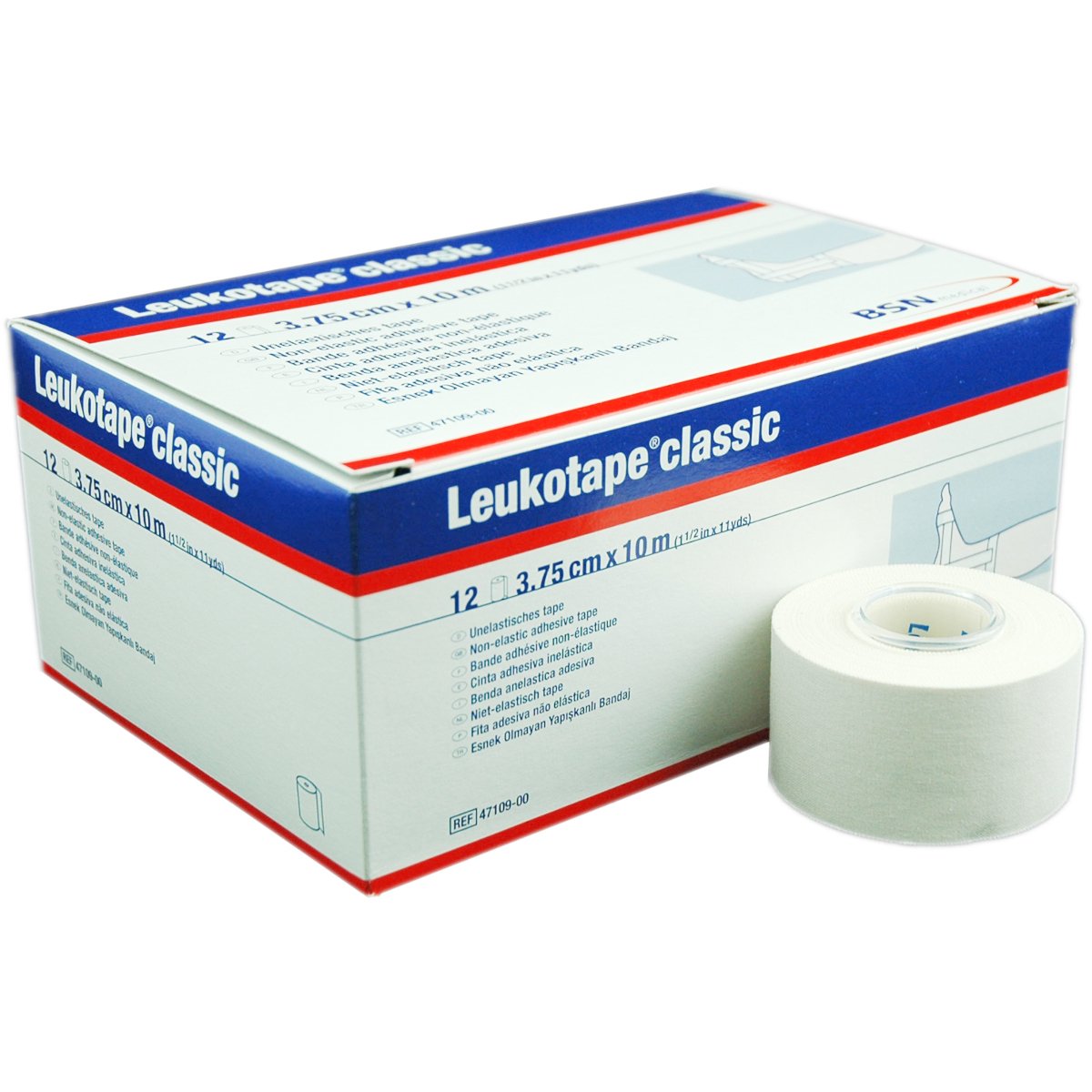 Leukotape® classic - 3.75 cm x 10 m - non-stérile - 1 pc