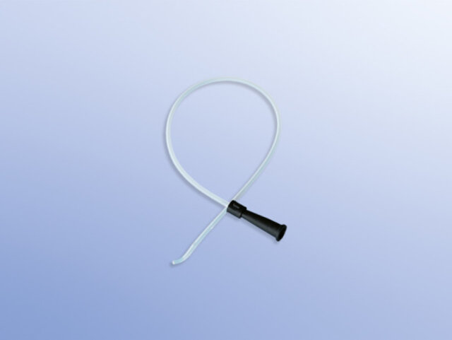 Sonde Tiemann - PVC - usage unique - 40 cm - Ch 20 - jaune - 1 x 50 pcs