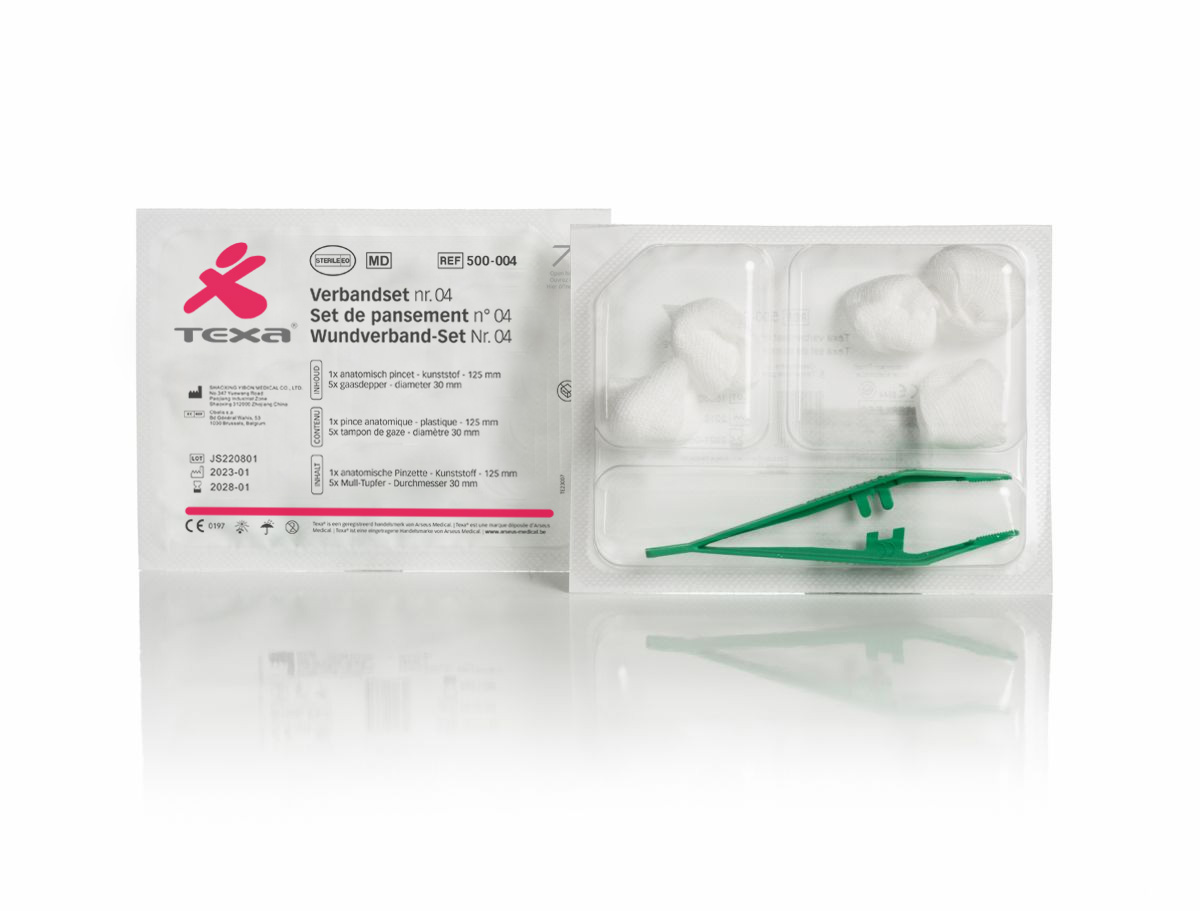 Texa® verbandset 4 - steriel - 1 x 60 st