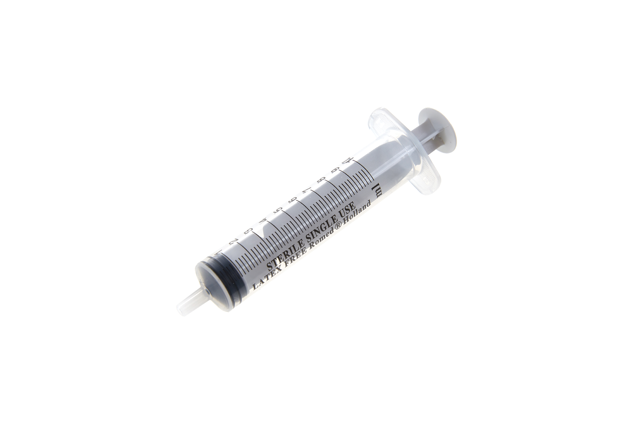 Romed spuiten 10 ml - concentric tip 3-delig - 100 st