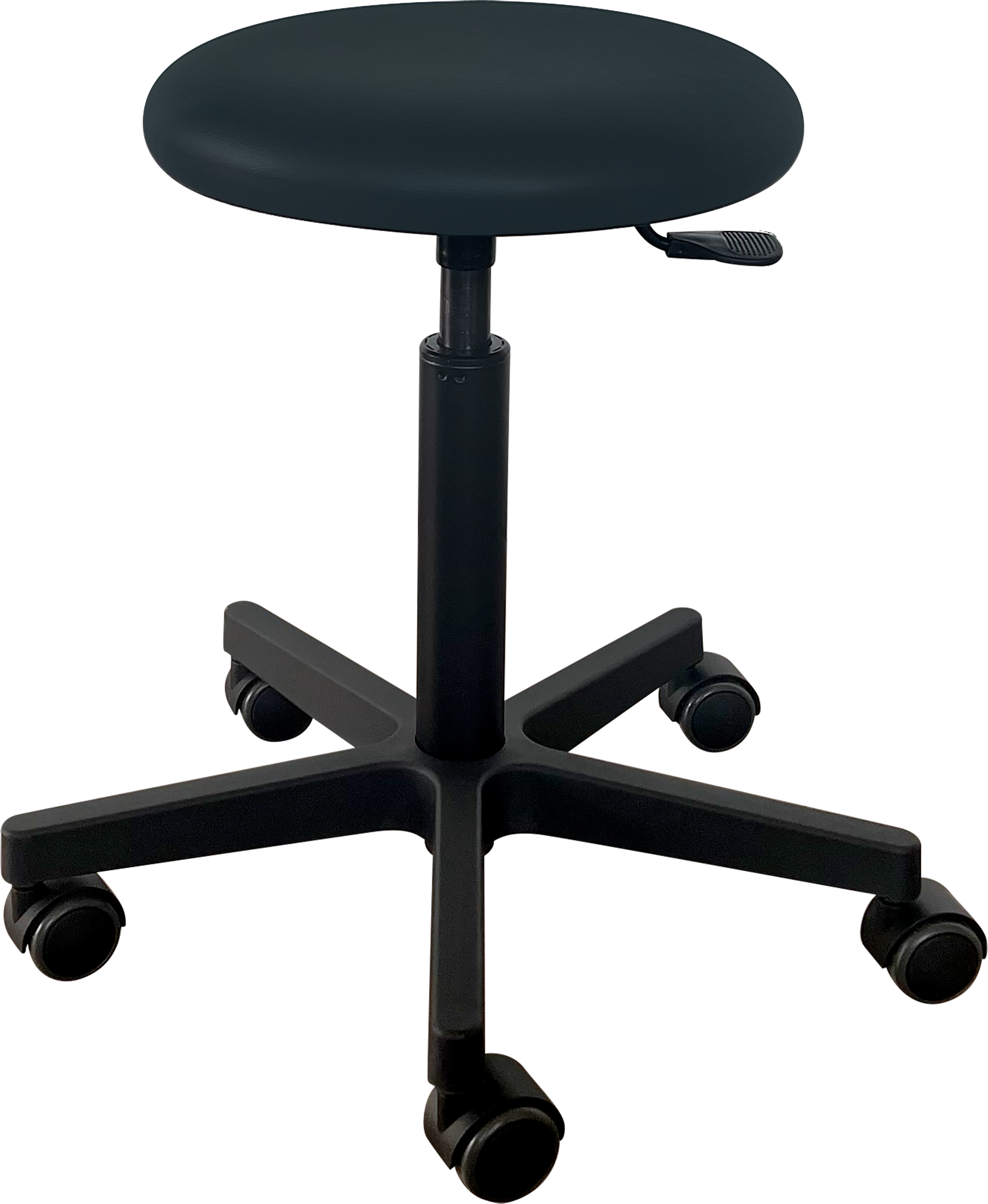 Tabouret Saar - zithoogte 60 - 86 cm - Nero - 1 st