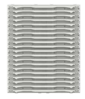 Profielwand universeel 512 x 640 mm - 1 st