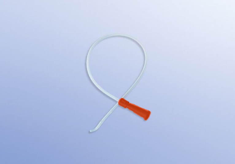 Sonde Tiemann - PVC - usage unique - 40 cm - Ch 16 - orange - 1 x 50 pcs