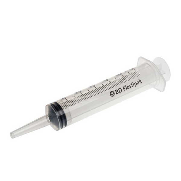 Plastipak™ spuiten - 3-delig - luer slip - katheter tip - 50 ml - 1 x 60 st