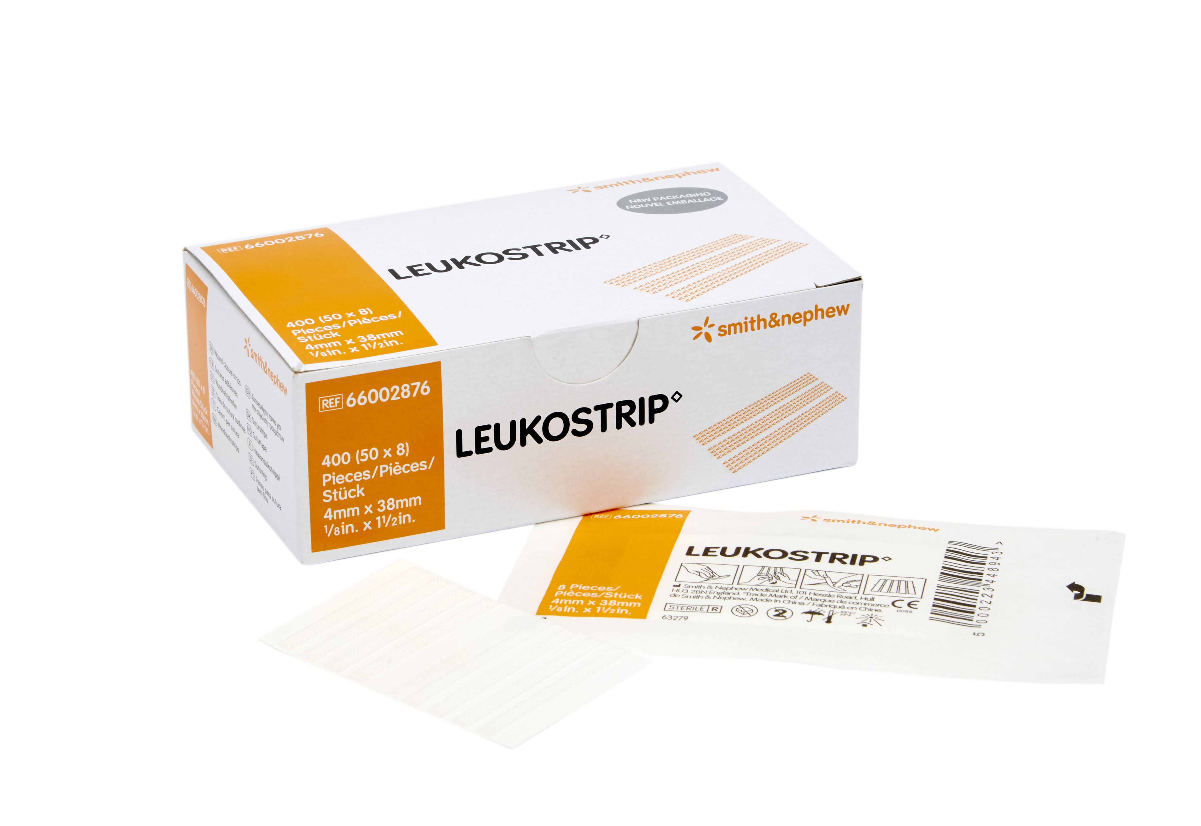 Leukostrip - 4 x 38 mm - 50 x 8 st