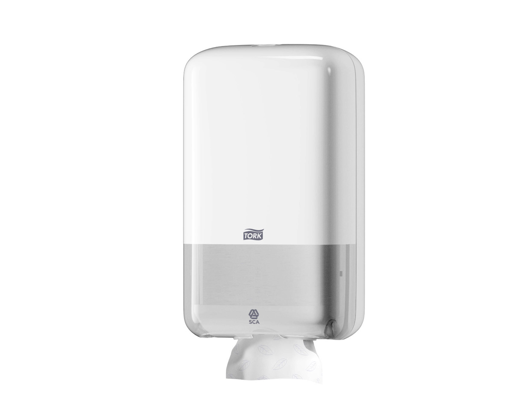 Tork Dispenser voor folded toiletpapier - T3 - wit - 1 st