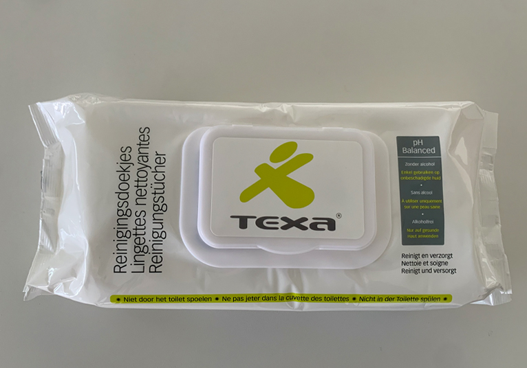 Texa® lingettes nettoyantes - 23 x 30 cm - 12 x 64 pcs