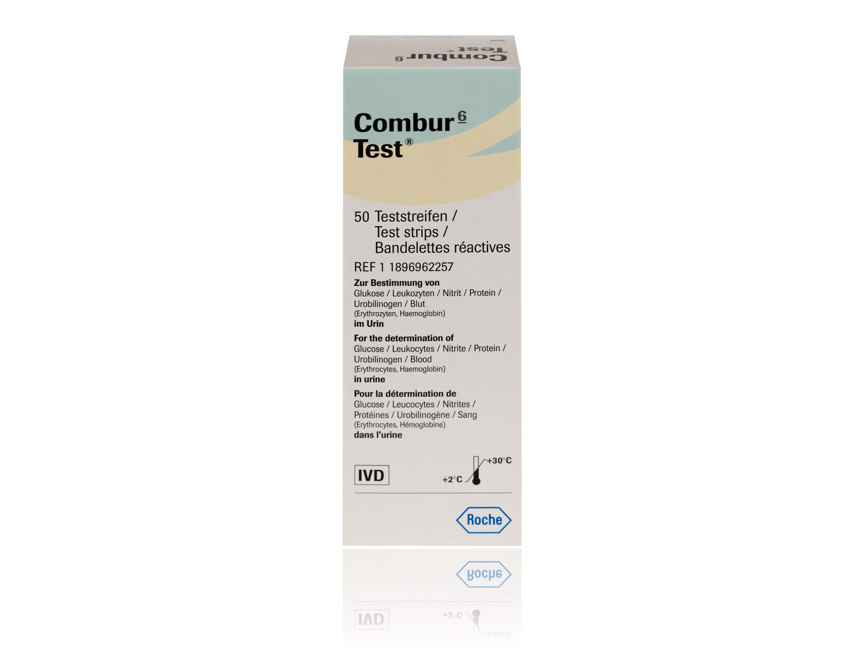 Roche Combur 6 - bandelettes urinaires - 1 x 50 pcs