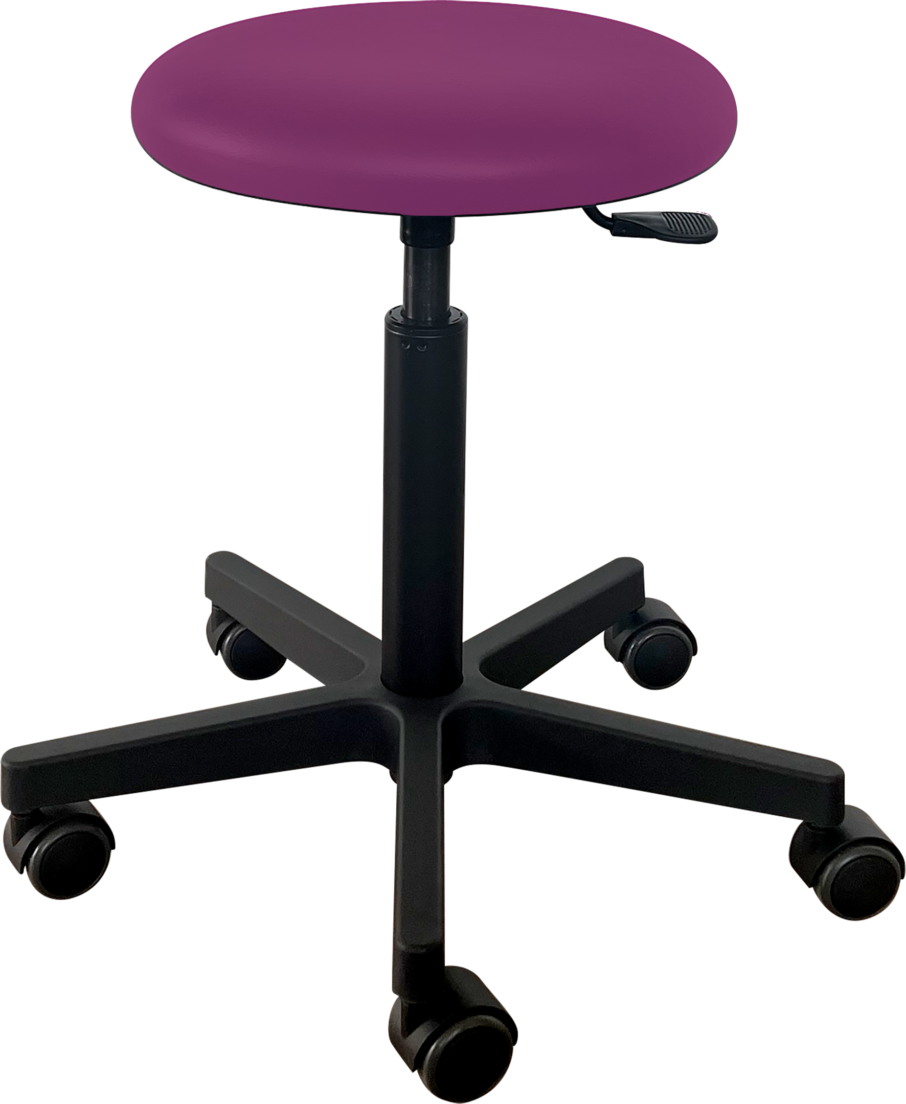 Tabouret Saar - zithoogte 60 - 86 cm - Raspberry - 1 st