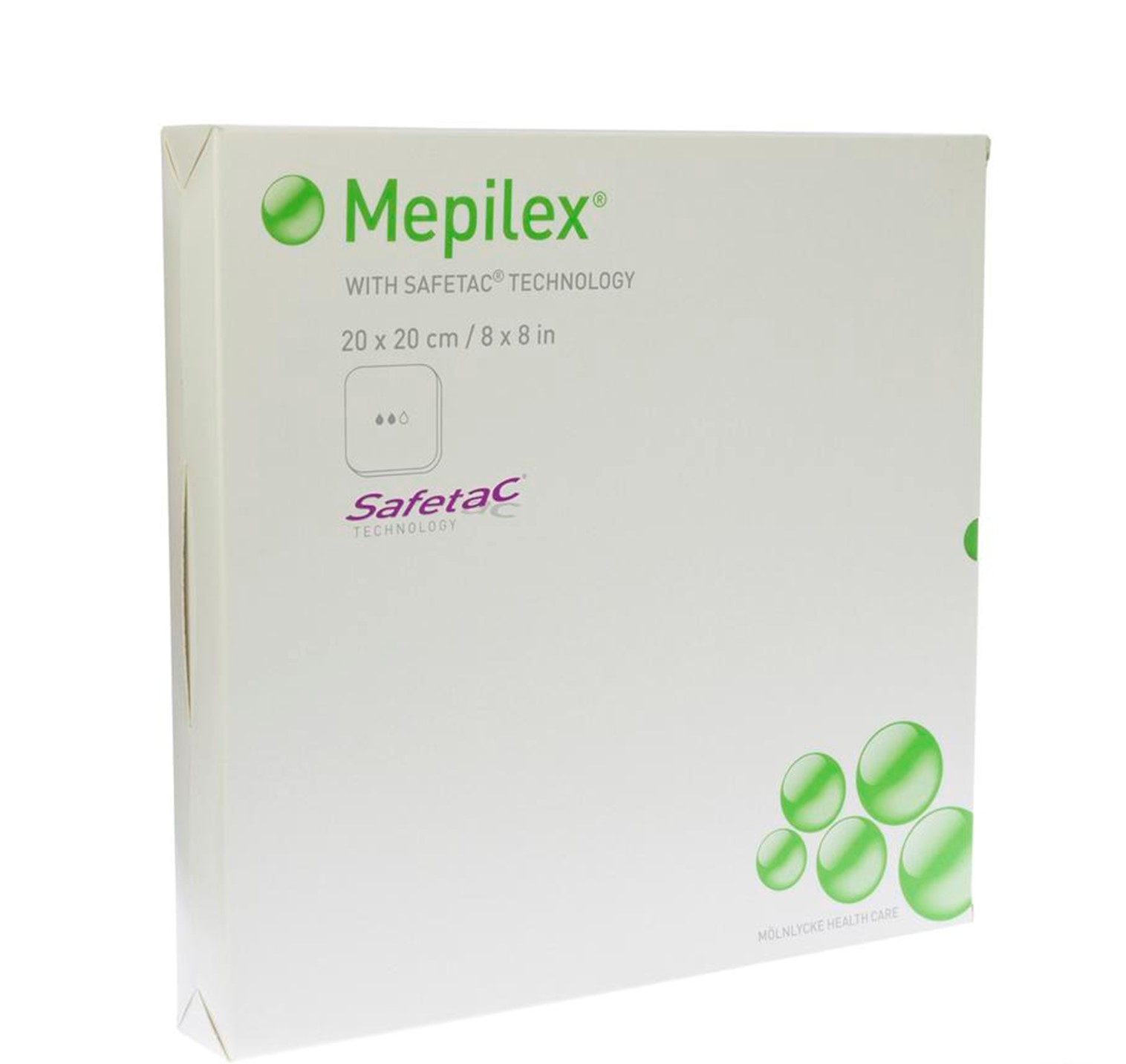 Mepilex® - 20 x 20 cm - stérile - 1 x 5 pcs