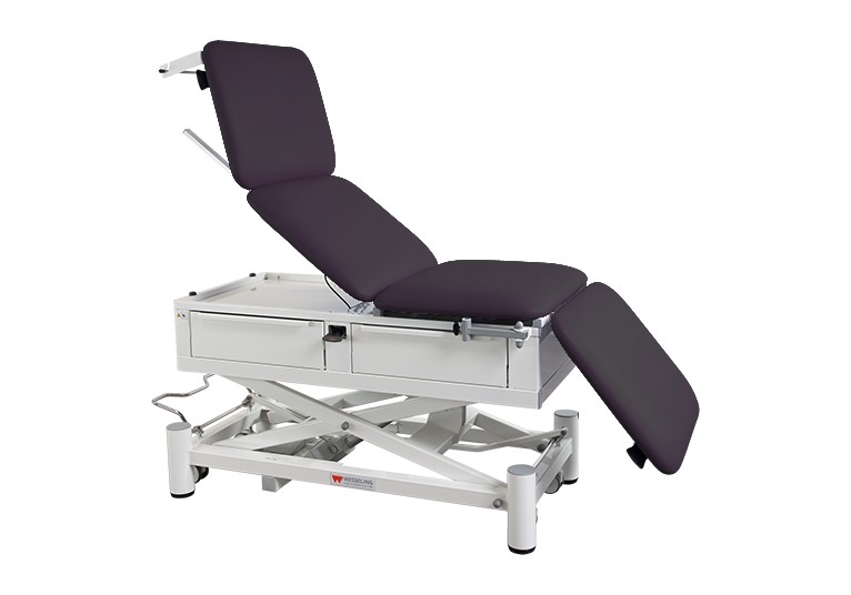 Onderzoekstafel Praxis 4 Comfort Elite - elektrisch in hoogte verstelbaar - Coriander - 1 st