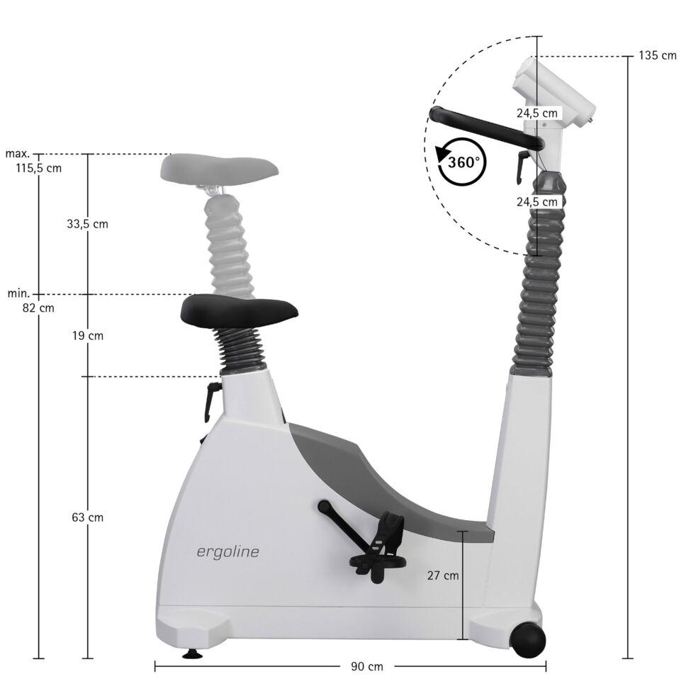 Ergoselect 100 - avec mesure automatique de la pression artérielle
