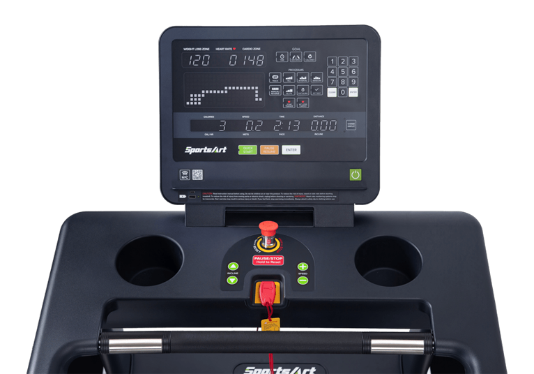 SportsArt T663M 3.2 HP DC Treadmill - met HRC&HTR - LED Display