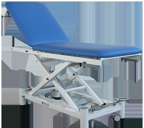 Table d'examen Praxis 2 Elite - hauteur variable electrique - sans roues - revêtement Fresh - 1 pc