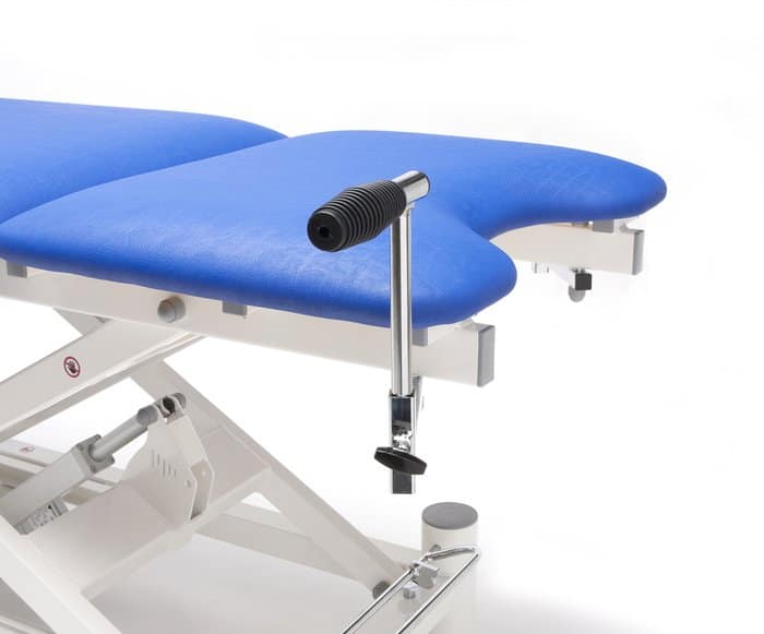 Voetsteunen voorzien van rubberen, anti-slip doppen - 2 st