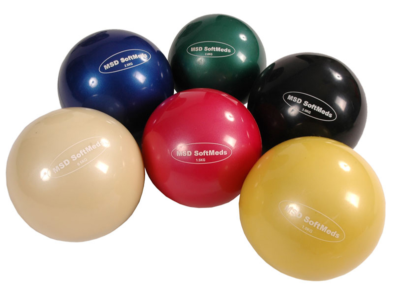 Mambo Max SoftMeds gewichtbal - 1,5 kg - rood - 1 st